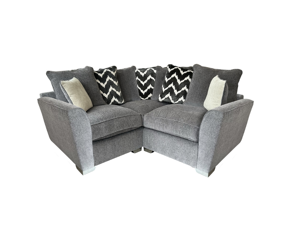 Foxford 1 corner 1 group sofa (equal sided corner) Standard or Cushion Back