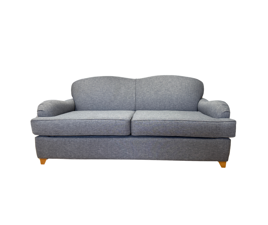 Appledoe 3 seater sofa bed (with memory foam mattress) in Mercury linen fabric