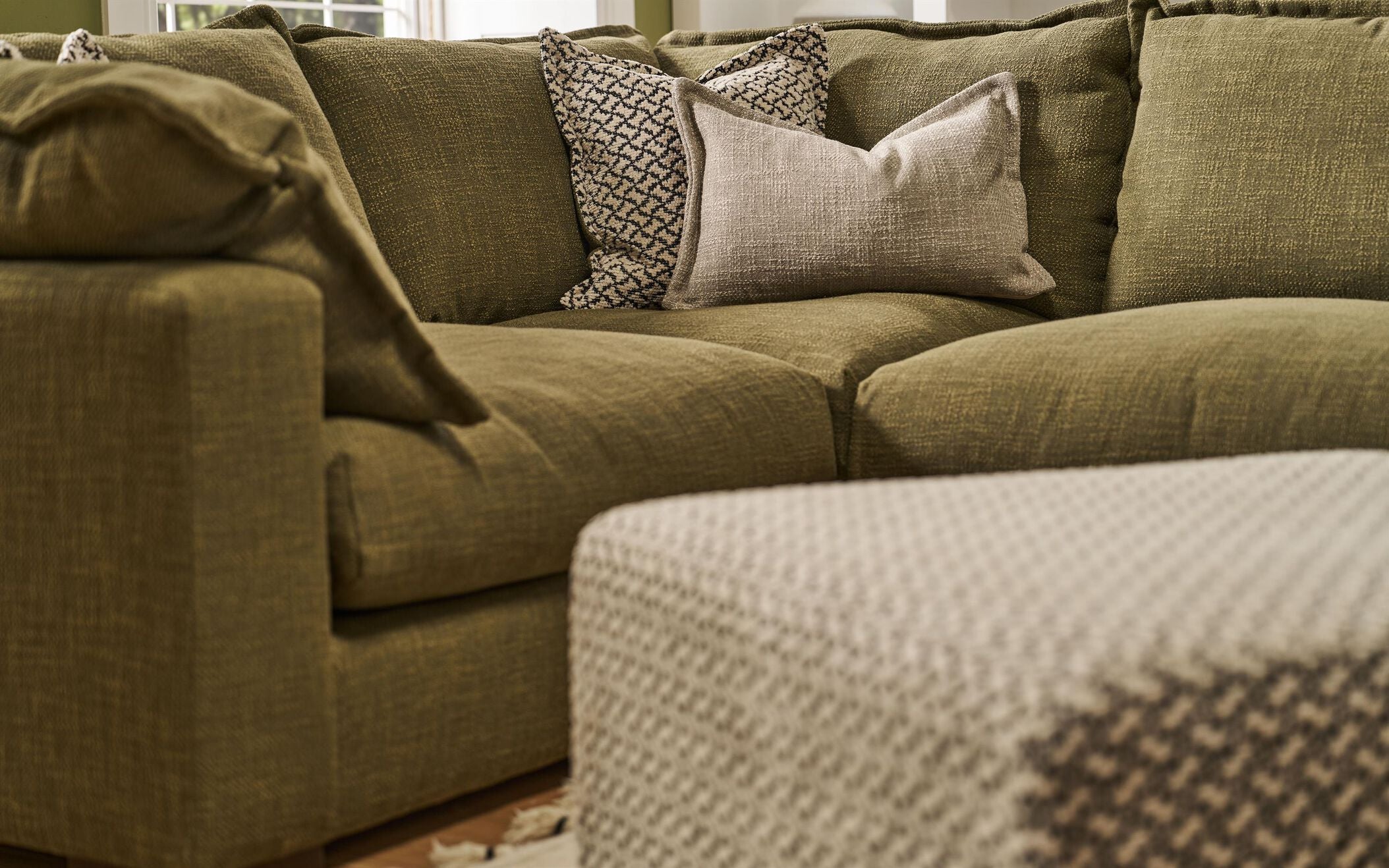 Lennox 4 seater modular sofa (split 4 seater sofa)