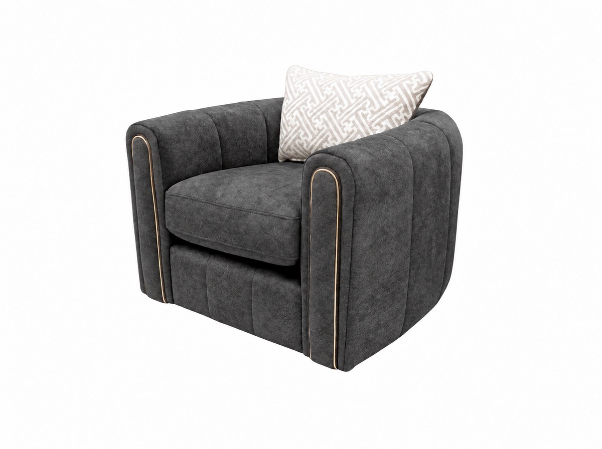 Glamour Swivel Accent Chair